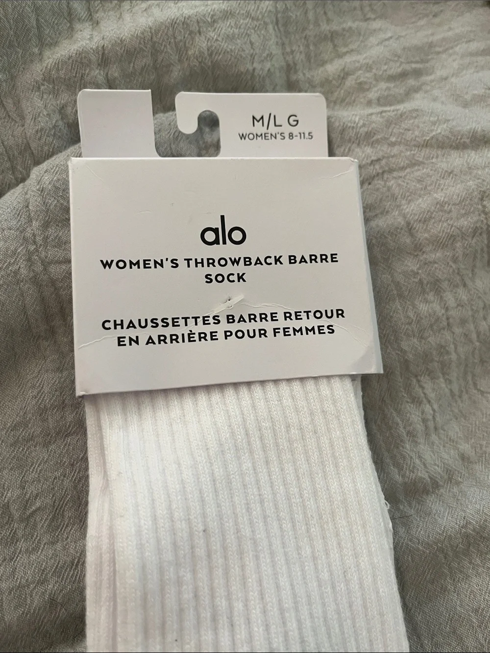 ALO Yoga classic white